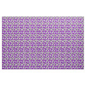 Tissu Motif de papillon pourpre de monarque (Yard)