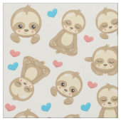 Tissu Motif De Parfums, Mignons Parfums, Coeurs (Fermer)