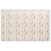 Tissu Motif de pastèques rouge et jaune (Fat Quarter)