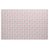 Tissu Motif de Peace Love Smile (Yard)