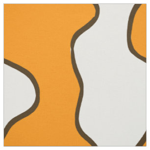 Tissu motif de peau de poissons de clown