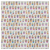 Tissu Motif de peinture à la main d'aquarelle (Échantillon)