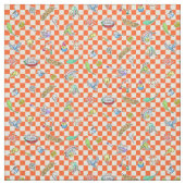 Tissu Motif de perroquet de perruche (Échantillon)