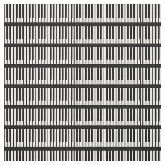 Tissu Motif de piano (Échantillon)