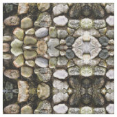 Tissu Motif de pierre de terrain (Fermer)
