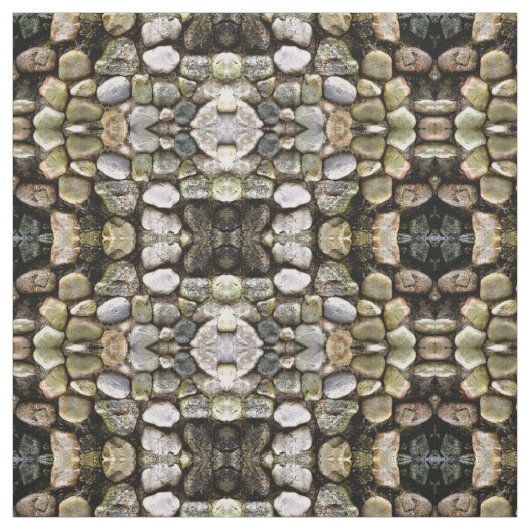 Tissu Motif de pierre de terrain (Échantillon)