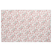 Tissu Motif de piment rouge et vert (Fat Quarter)