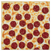 Tissu Motif de pizza de pepperoni (Échantillon)