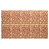 Tissu Motif de pizza de pepperoni (Yard)
