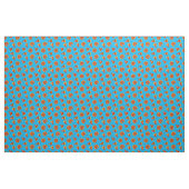Tissu Motif de pizza sur bleu (Yard)
