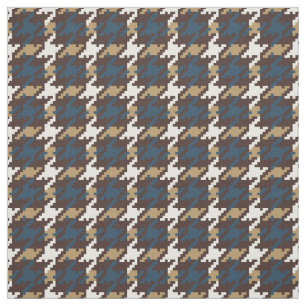 Tissu Motif de plaid mode neutre houndstooth tendance