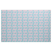 Tissu motif de plumes éthiques de style boho (Fat Quarter)