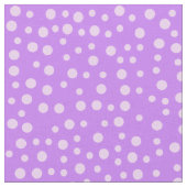 Tissu Motif de point pourpre de polka (Fermer)