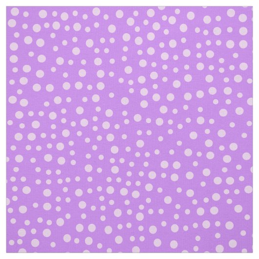 Tissu Motif de point pourpre de polka (Échantillon)