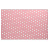 Tissu Motif de points blancs de Clover rose pâle (Fat Quarter)