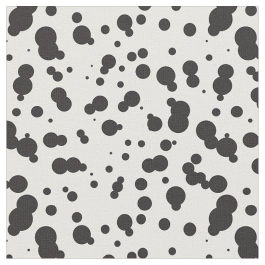 Tissu Motif de points de Dalmatine (Fermer)