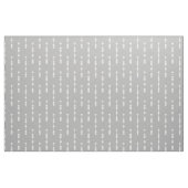 Tissu Motif de points géométrique gris (Fat Quarter)