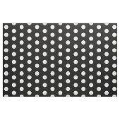Tissu Motif de points noir et blanc (Fat Quarter)