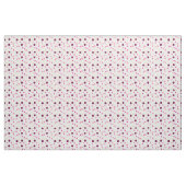 Tissu Motif de points violet et rose (Yard)