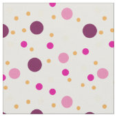 Tissu Motif de points violet et rose (Fermer)