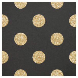 Tissu Motif de pois élégant de parties scintillantes d