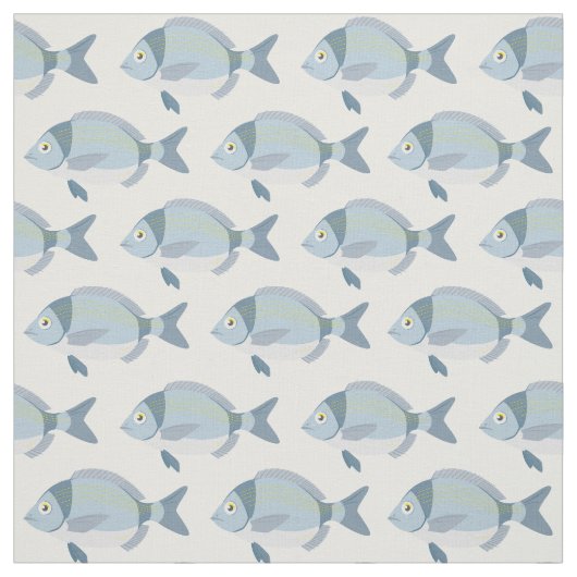 Tissu Motif de poisson (Échantillon)