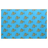 Tissu Motif de poisson taureau (Fat Quarter)