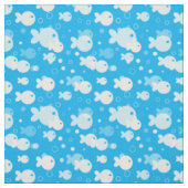 Tissu motif de poissons (Échantillon)