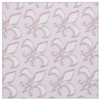 Motif de pourpre royal de Fleur de Lis