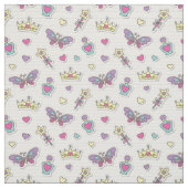 Tissu motif de princesse de ballet (Échantillon)