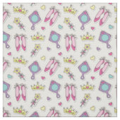 Tissu motif de princesse de papillon (Échantillon)