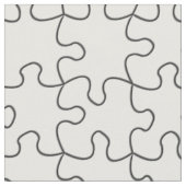 Tissu Motif de puzzle (Fermer)