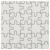 Tissu Motif de puzzle (Échantillon)