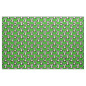 Tissu Motif de Raton Laveur Vert (Yard)