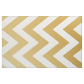 Tissu Motif de rayure de Chevron d'or (Fat Quarter)
