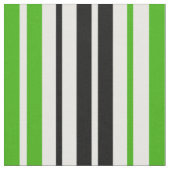 Tissu Motif de rayures vert noir blanc (Fermer)