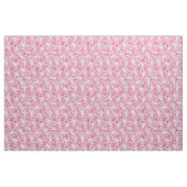 Tissu motif de rose de kawaii (Fat Quarter)
