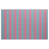 Tissu Motif de rose et d'Aqua (Yard)