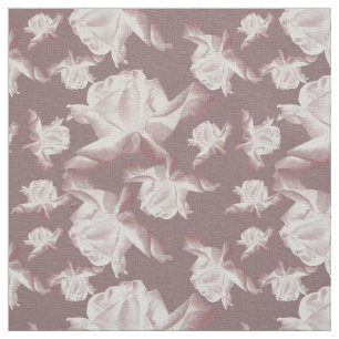 Tissu motif de roses