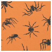 Tissu Motif de silhouettes d'araignée (Fermer)