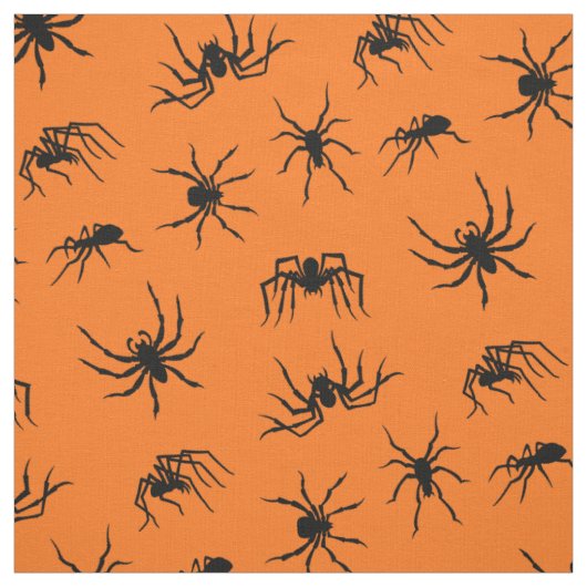 Tissu Motif de silhouettes d'araignée (Échantillon)