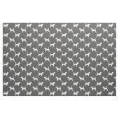 Tissu Motif de silhouettes de beagle (Fat Quarter)