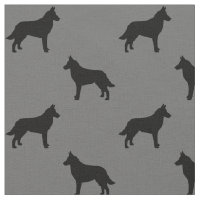 Motif de silhouettes de Malinois de Belge