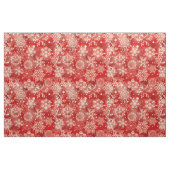 Tissu Motif de snowflakes (Yard)