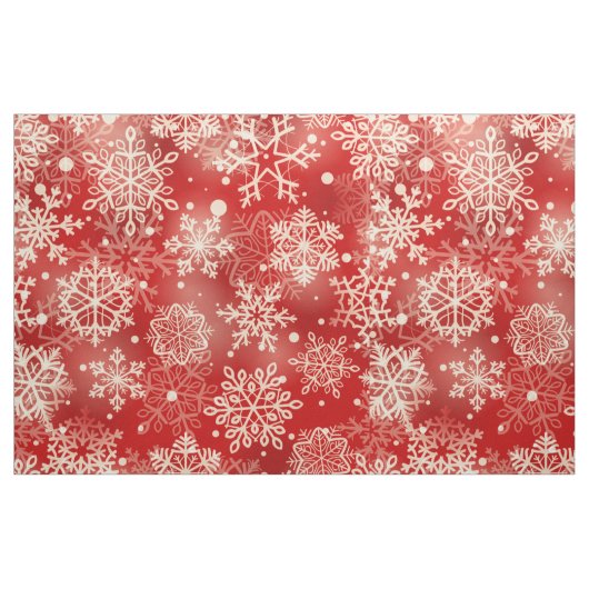 Tissu Motif de snowflakes (Fat Quarter)