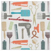 Tissu Motif de soins capillaires (fermé)