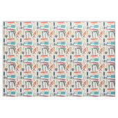 Tissu Motif de soins capillaires (Fat Quarter)