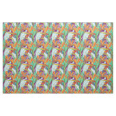 Tissu Motif de Strelitzia (Fat Quarter)