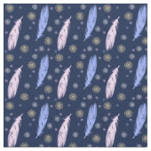 Tissu motif de style de boho (Fermer)