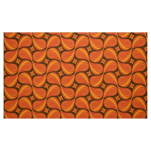 Tissu motif de style vintage et rétro (Fat Quarter)